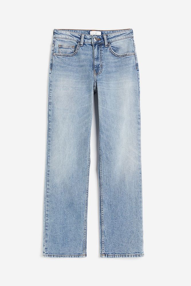 

Джинсы женские H&M 1206355 голубые 48 EU, Голубой, 1206355