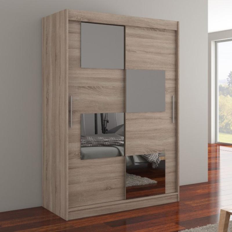 

Шкаф-купе Амадеус-26 двухдверный ШxГxВ 800*400*1900 Мегамебель Мегамебель, Бежевый, Амадеус-26