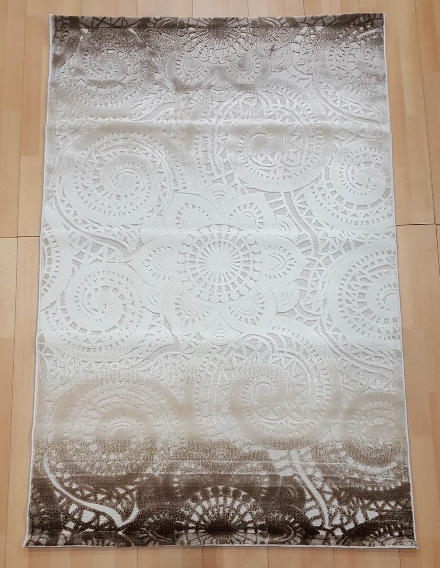 фото Ковер yakamoz 7656a прямой коричневый 120х180 sofia rugs