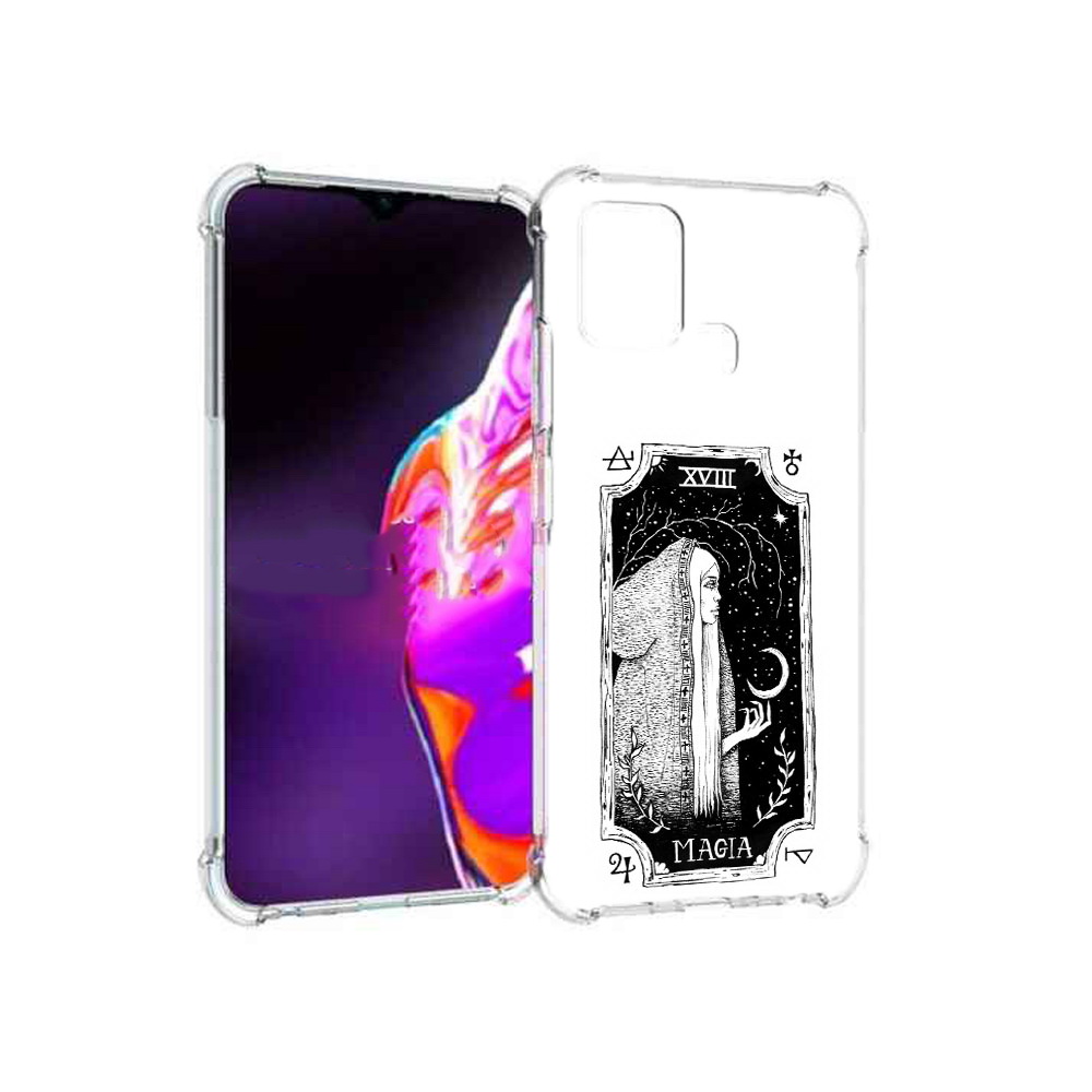 

Чехол MyPads Tocco для Infinix Hot 10s лунная магия, Прозрачный, Tocco