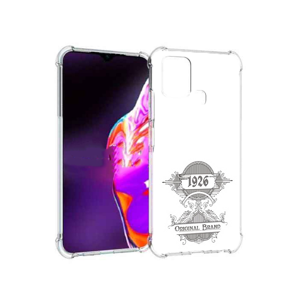 

Чехол MyPads Tocco для Infinix Hot 10s логотип черно белый, Прозрачный, Tocco