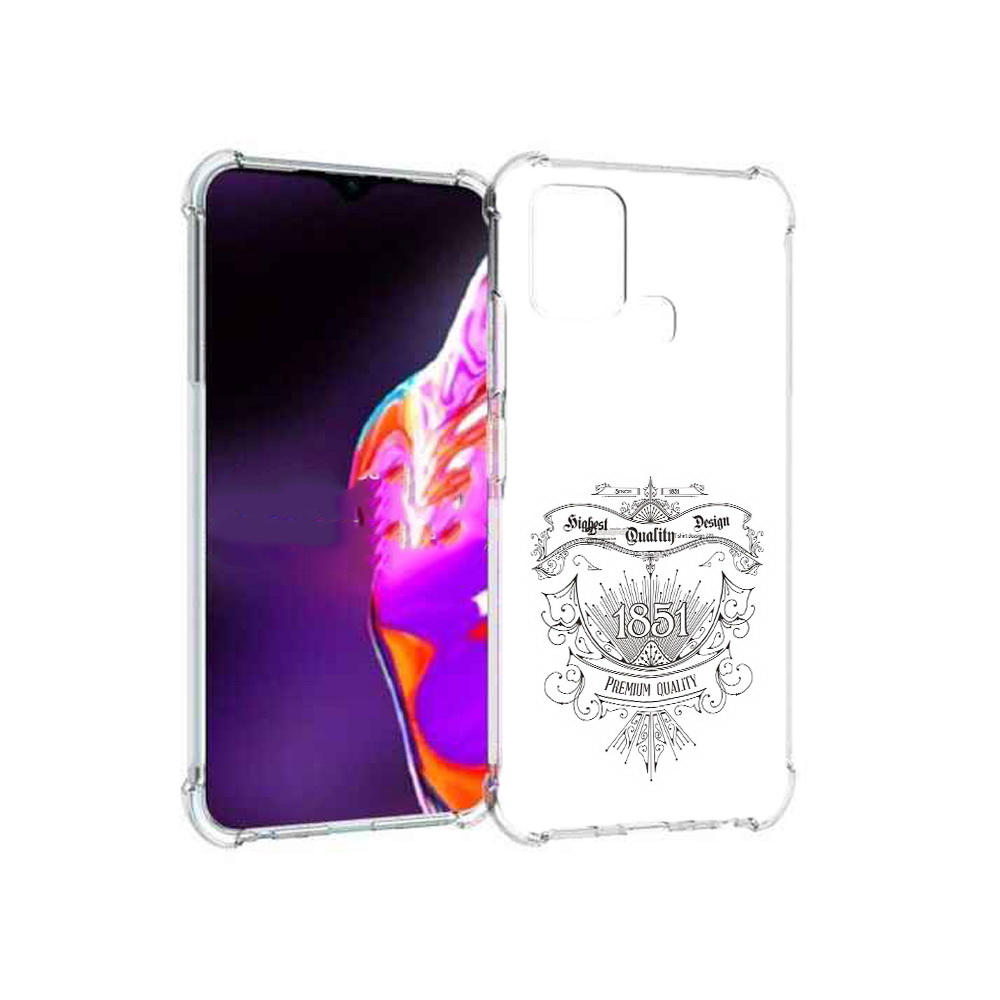 

Чехол MyPads Tocco для Infinix Hot 10s логотип 1851 год, Прозрачный, Tocco