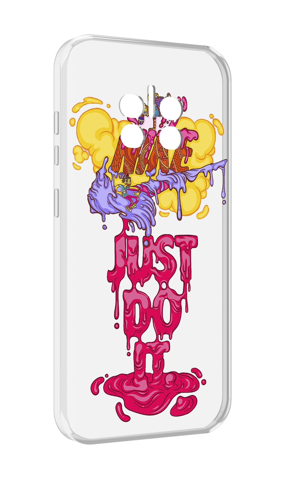 

Чехол MyPads вкусный найк для Doogee V11, Прозрачный, Tocco