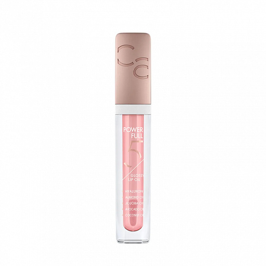 фото Масло для губ catrice power full 5 glossy lip oil - 020 cherry blossom glow