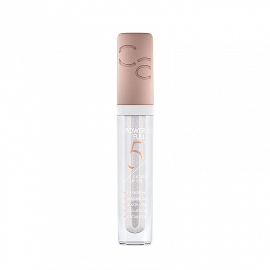 фото Масло для губ catrice power full 5 glossy lip oil - 010 frosted sugar