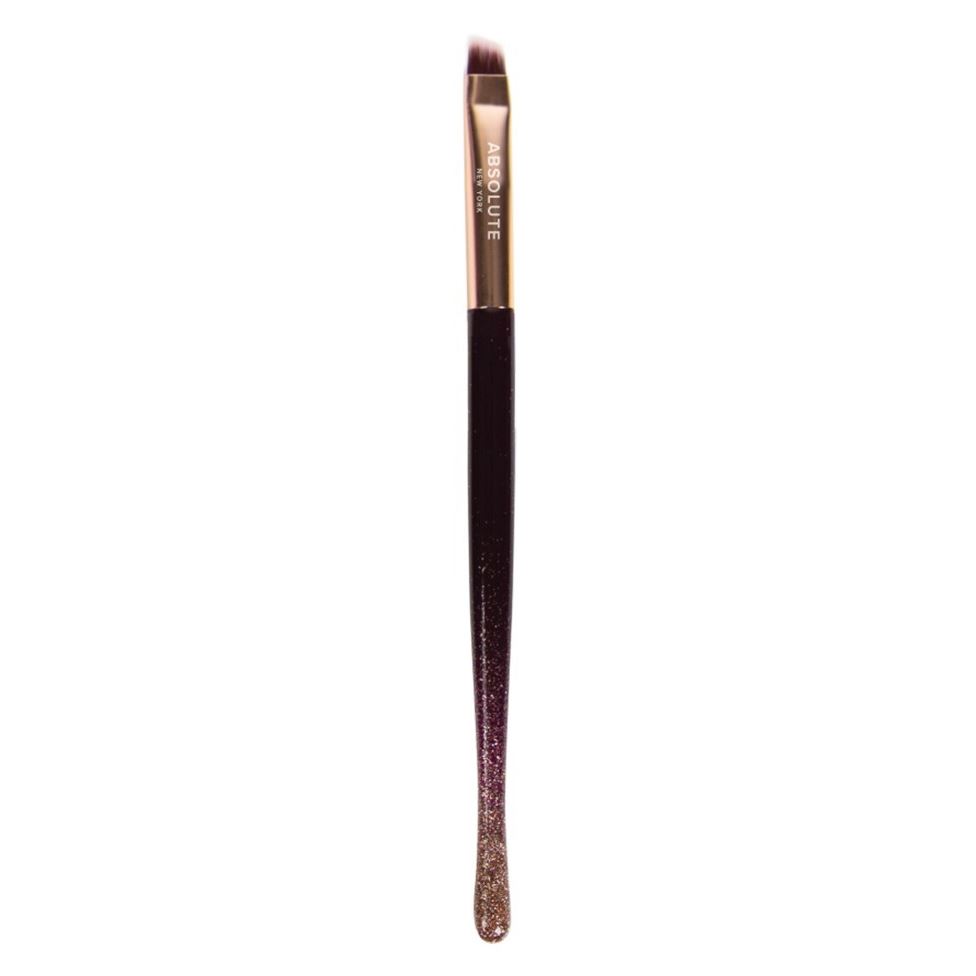 фото Кисть absolute new york для теней для бровей и подводки flat liner & brow brush