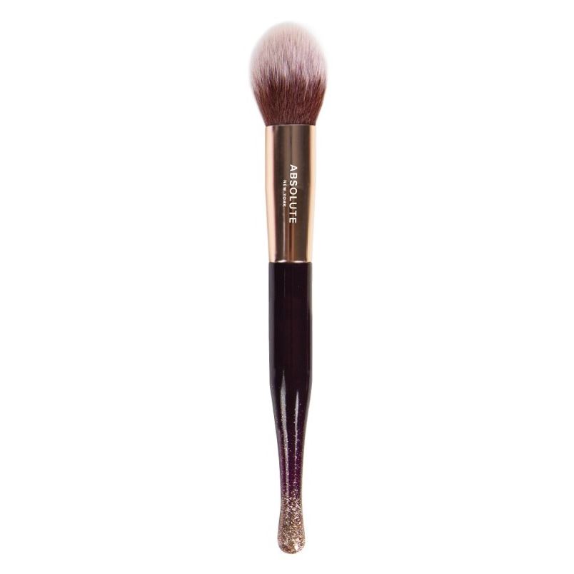 Кисть Absolute New York косметическая для хайлайтера суженная Tapered Highlighter Brush beauty4life кисть косметическая для хайлайтера и пудры