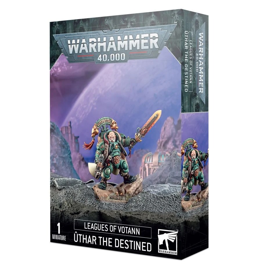 Миниатюра для игры Games Workshop Warhammer 40000 Leagues of Votann: Uthar the Destined