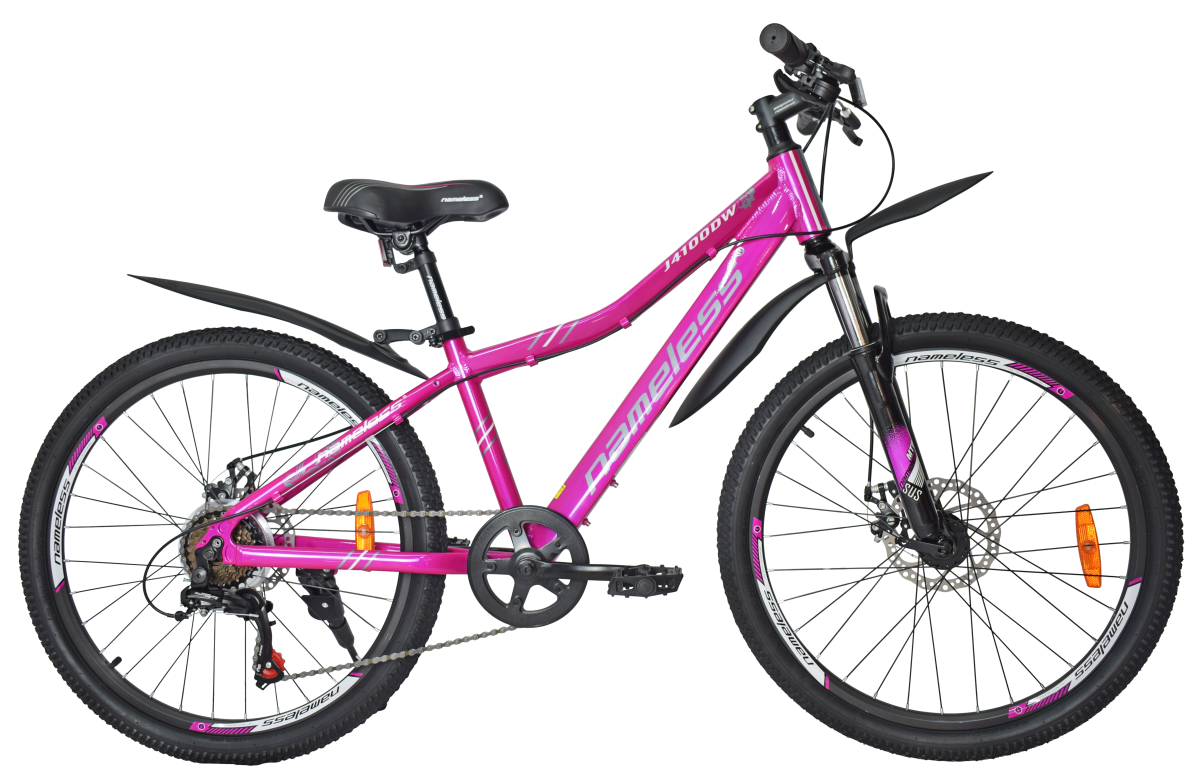 

Велосипед 24 Nameless J4100DW (13, Фиолетовый/серый)
