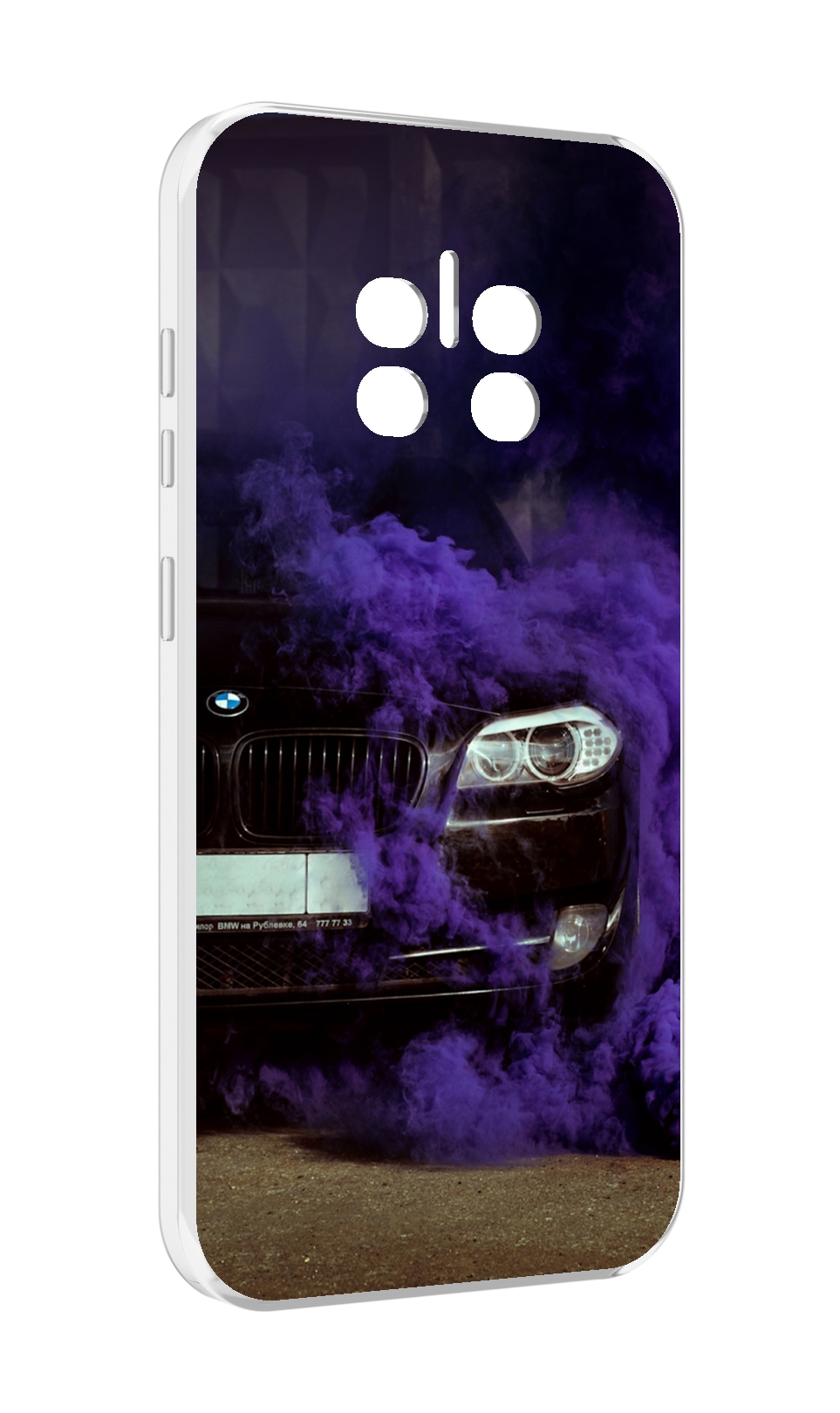 

Чехол MyPads бмв-с-фиолетовым-дымом мужской для Doogee V11, Прозрачный, Tocco