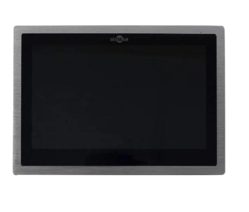 Видеодомофон Skybeam AHD touch screen, серебряный (94103HP Zeus)