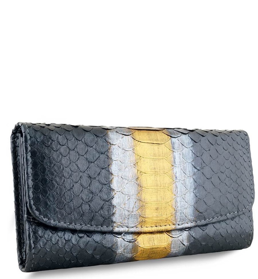 Кошелек женский Exotic Leather kz-276 серый