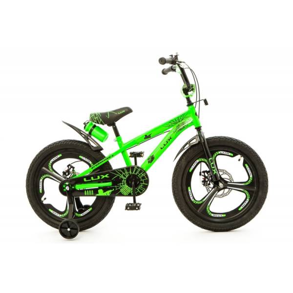 Велосипед 20 ZIGZAG LUX (DISK) (ЛИТЫЕ ДИСКИ) зеленый