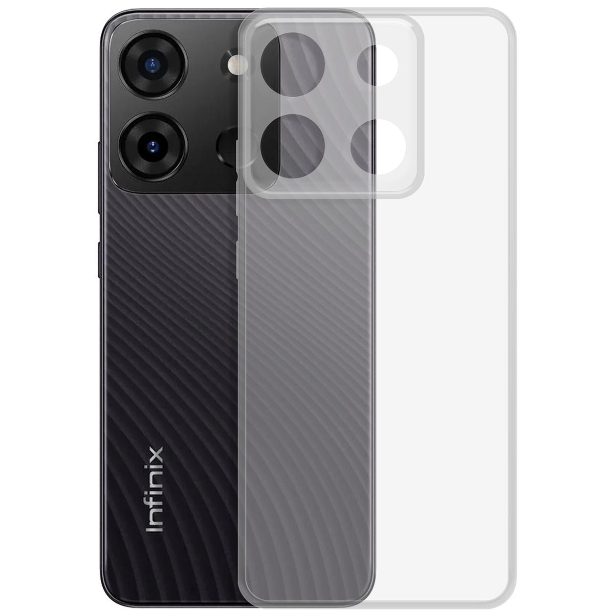 

Чехол-накладка Krutoff Clear Case для Infinix Smart 7 Plus, Прозрачный