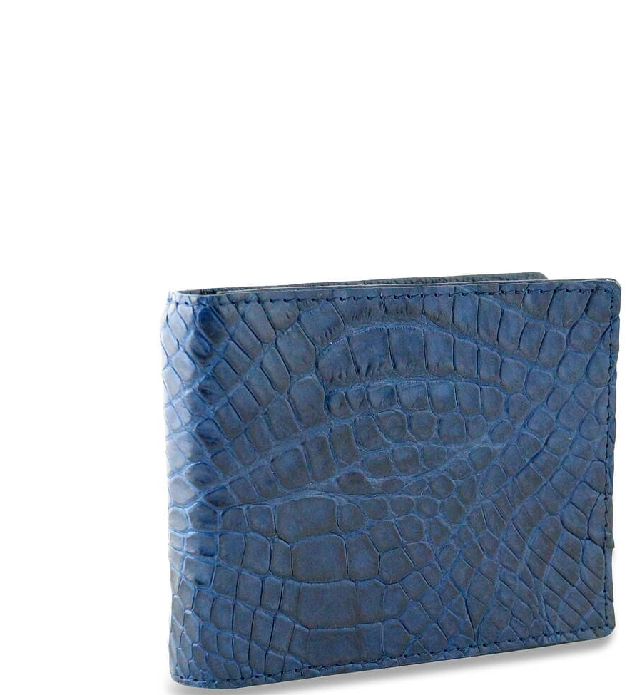 Зажим для денег унисекс Exotic Leather kk-225 синий