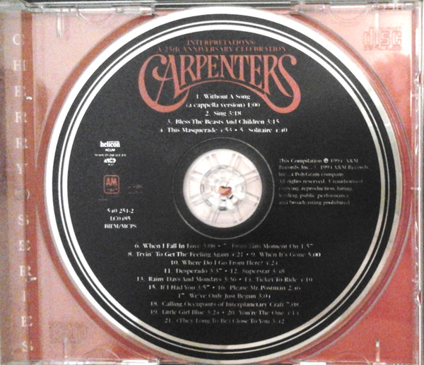 

CARPENTERS: Interpretations: A 25th Anniversary Collection