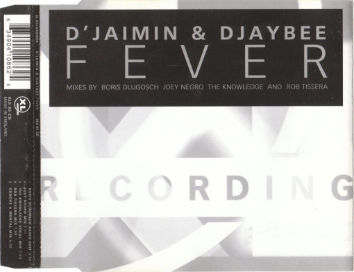 

Djaimin & Djaybee: Fever (CD Single)