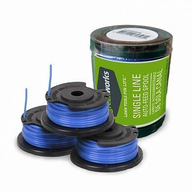 

Катушка сменная триммера Greenworks , 24v , 2933307 (3 шт.)