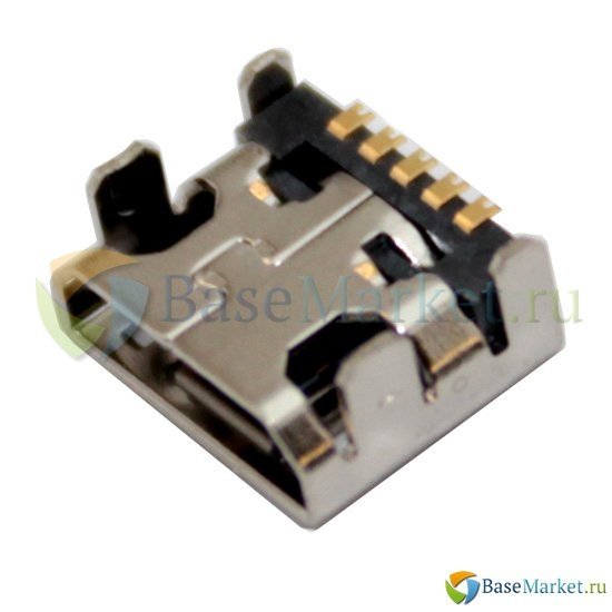 Разъем зарядки BaseMarket для LG E960 Nexus 4 (microUSB)