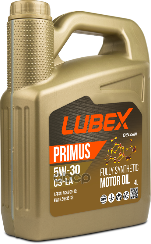 

Моторное масло LUBEX Primus C3-La 5w30 4л