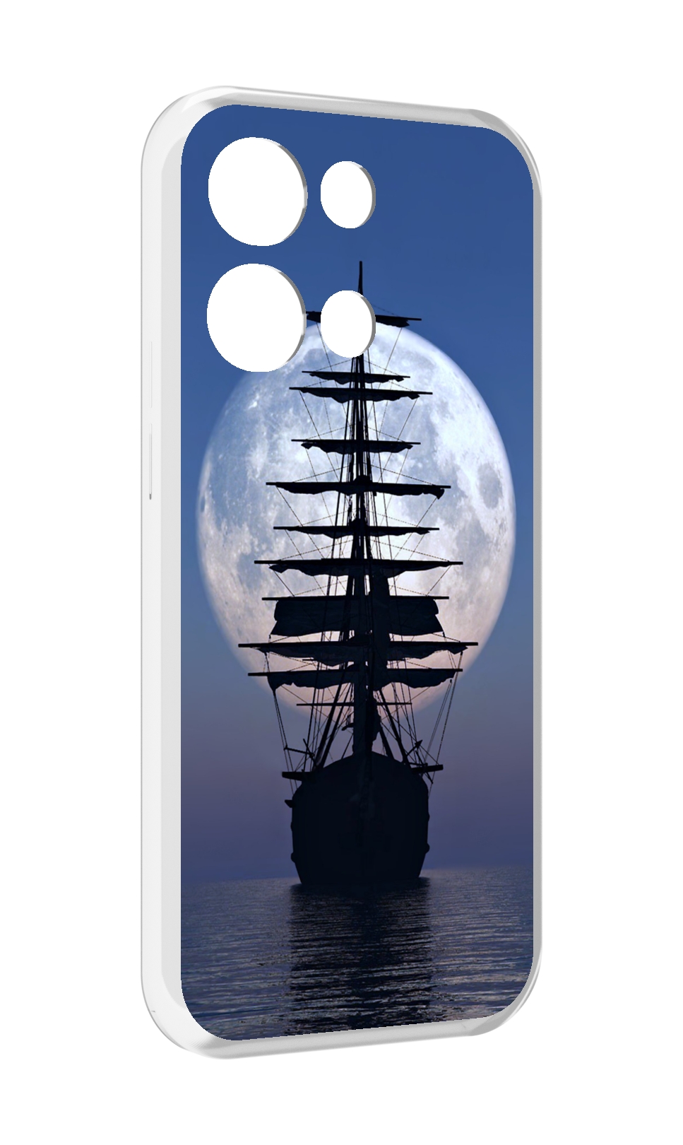 

Чехол MyPads Парус-в-море для OPPO Reno8 Pro, Прозрачный, Tocco