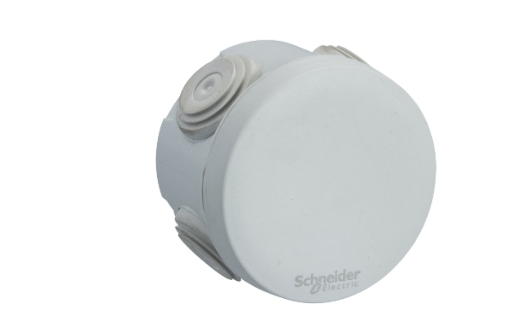 

Коробка D60x40 с 4 вводами IP55 | код. IMT22045 | Schneider Electric ( 1шт. ), Серый, IMT22045