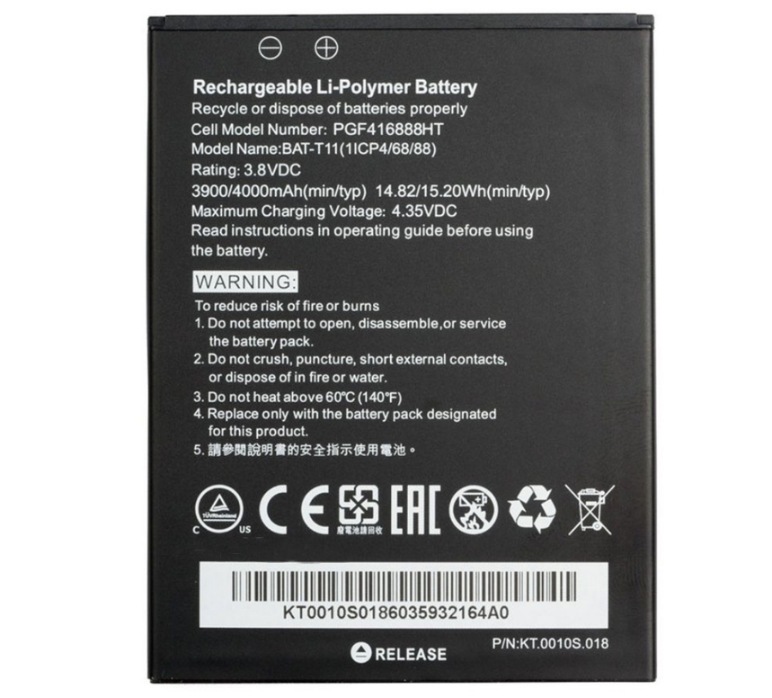 фото Аккумуляторная батарея mypads bat-t11 3900mah на телефон acer liquid z630 / z630 duo