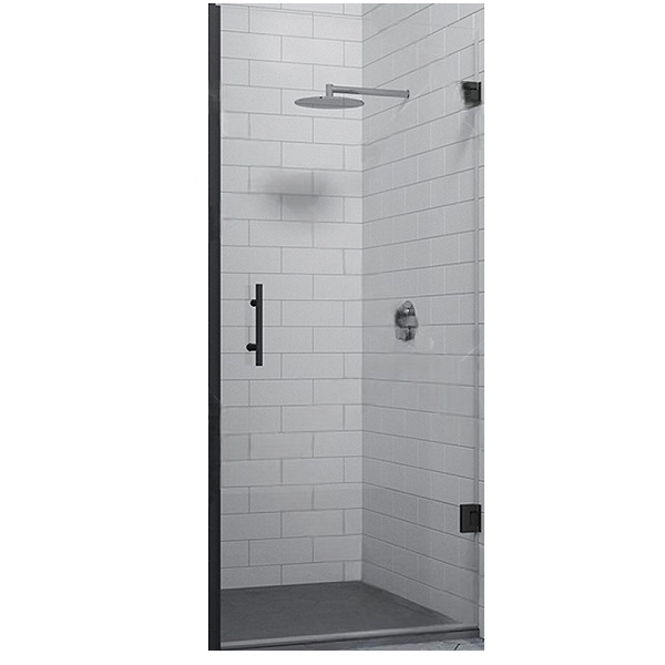 

RGW Душевая дверь в нишу RGW Hotel HO-011B 70х195 стекло прозрачное, профиль черный