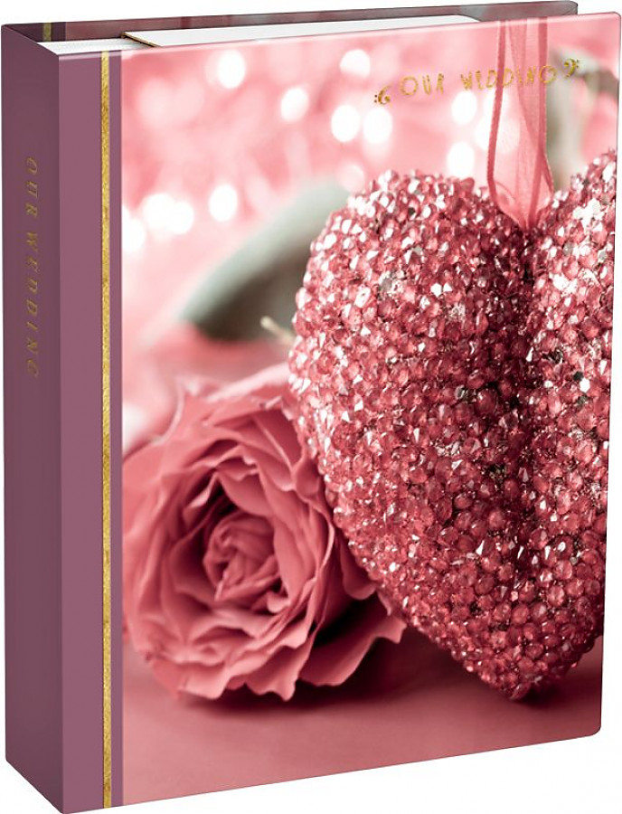 304 фото, 10х15 см, Pink heart, с карманом