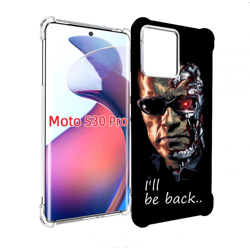 

Чехол MyPads Терминатор для Motorola Moto S30 Pro, Прозрачный, Tocco