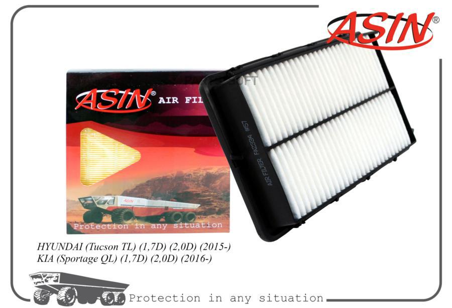 

ASIN ASINFA2334 Фильтр воздушный 1шт