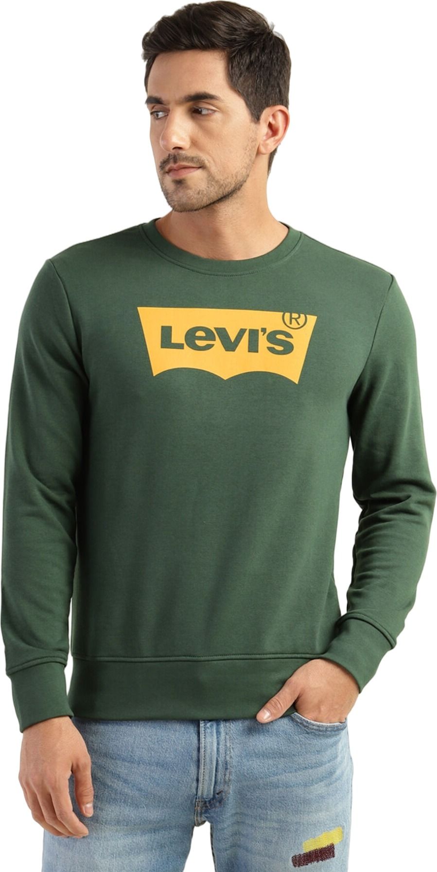 

Свитшот мужской Levi's 5963801230 зеленый 2XL, 5963801230