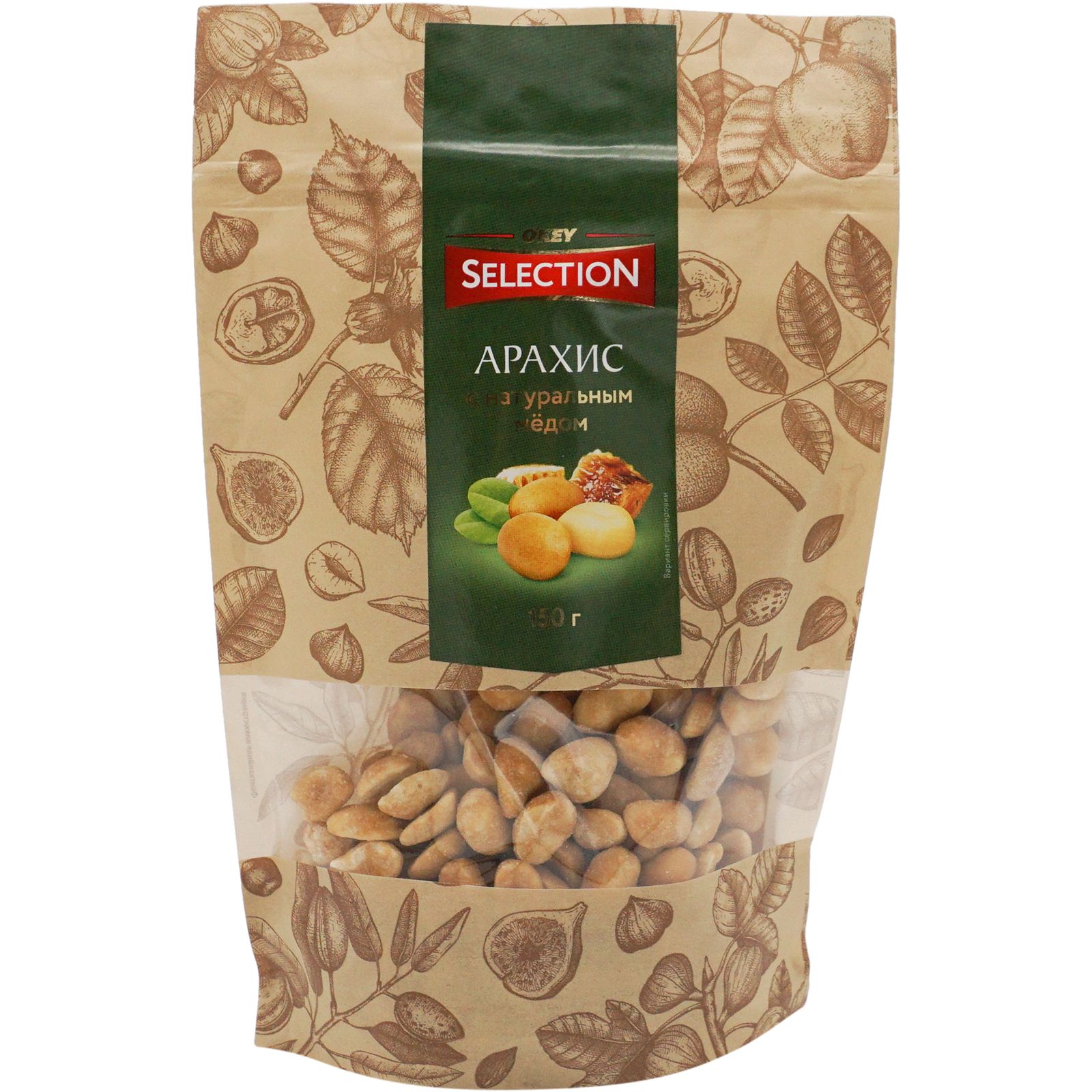 

Арахис О'кей Selection с натуральным медом 150 г