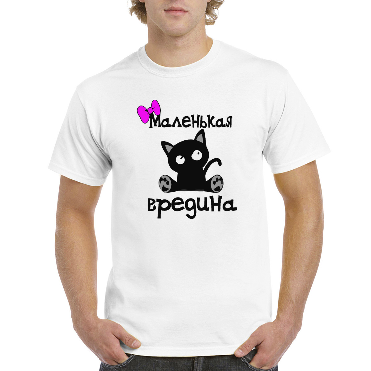 

Футболка женская CoolPodarok M0113227 белая 60 RU, Белый, M0113227