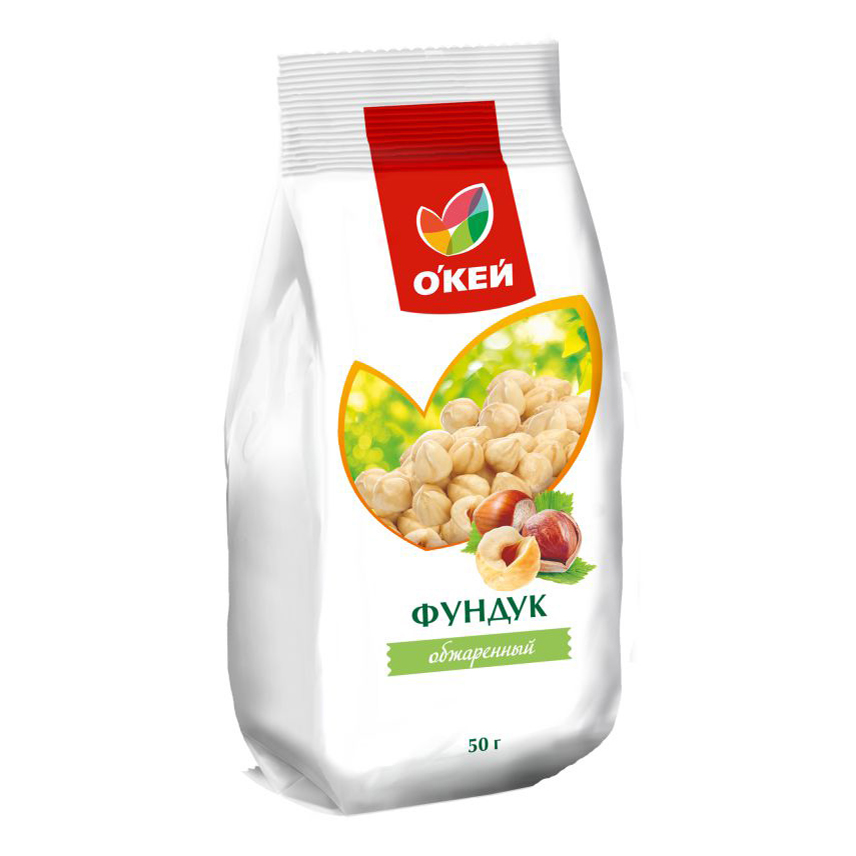

Фундук Окей обжаренный 50 г