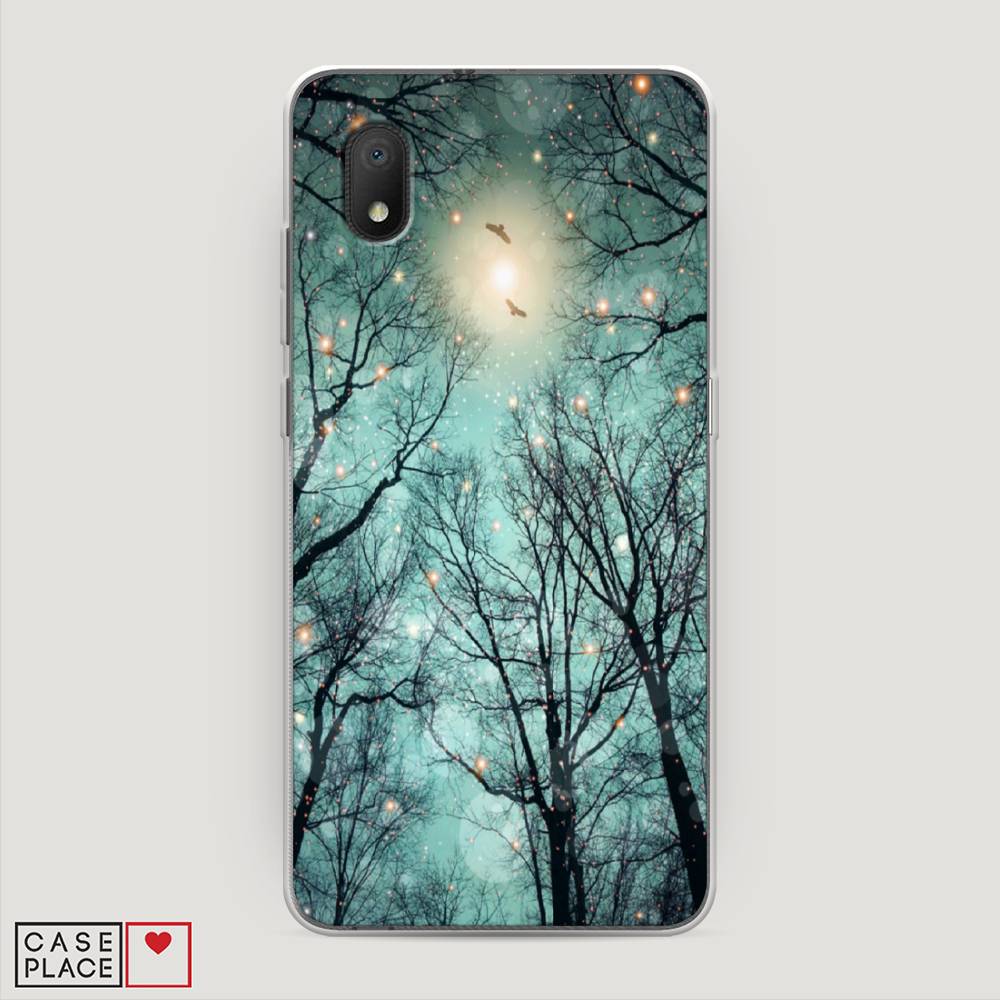 

Чехол Awog на Alcatel 1A (2020) 5002F / Алкатель 1A (2020) 5002F "Лес в сумерках", 171050-4