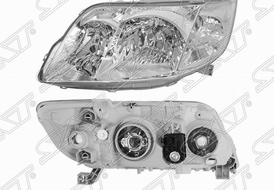 

Фара Toyota Corolla 04-06 Lh (левый) Japan Мех.Корректор Sat арт. ST-212-11G4L