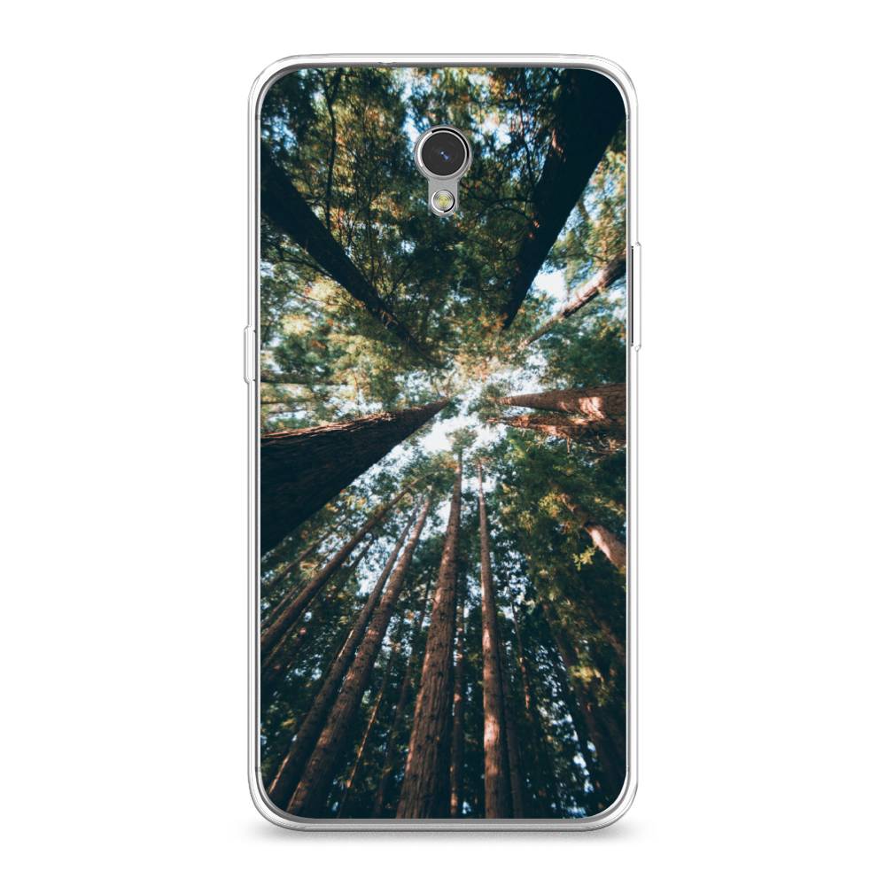 

Чехол Awog на ZTE Blade V7 / ЗТЕ Блэйд V7 "Лес 18", Разноцветный, 131150-4