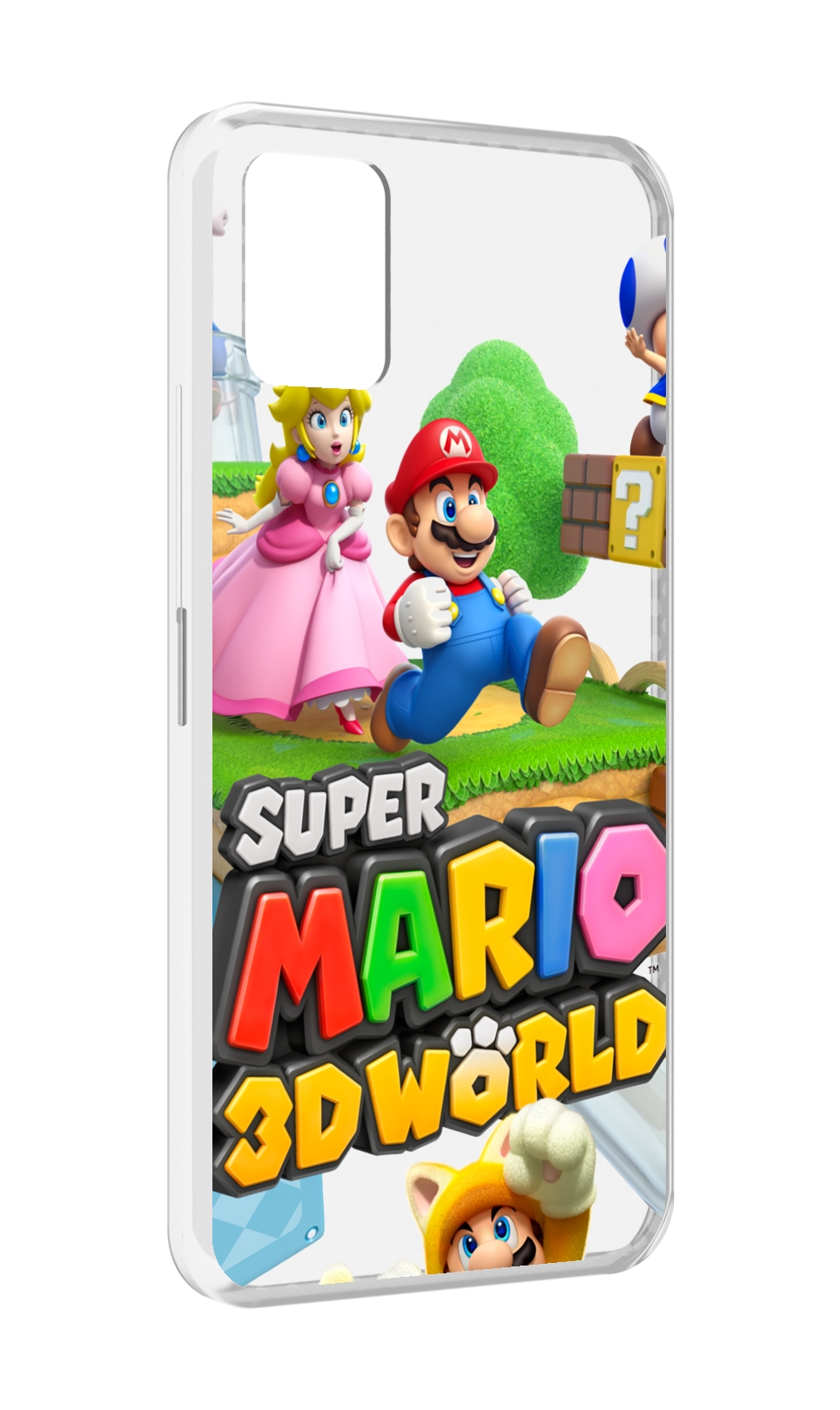 

Чехол MyPads Super Mario 3D World для Umidigi Power 5, Прозрачный, Tocco