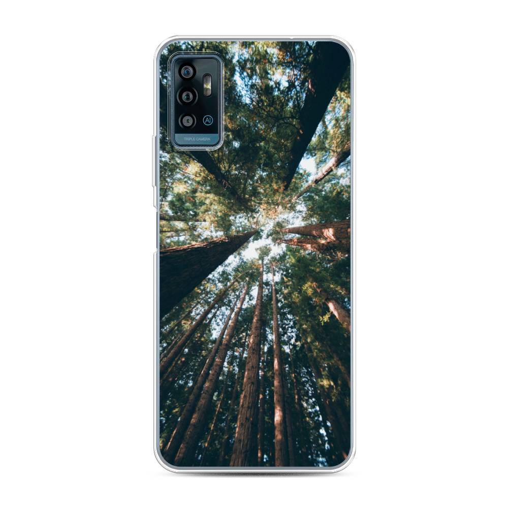 

Чехол Awog на ZTE Blade A71 / ЗТЕ Блэйд A71 "Лес 18", Разноцветный, 134450-4