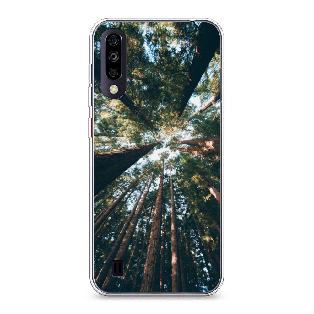 фото Силиконовый чехол "лес 18" на zte blade a7 (2020) awog