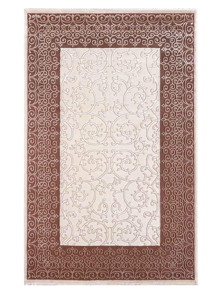 

Ковер RIXOS 3867A прямой крем/корич 100x500