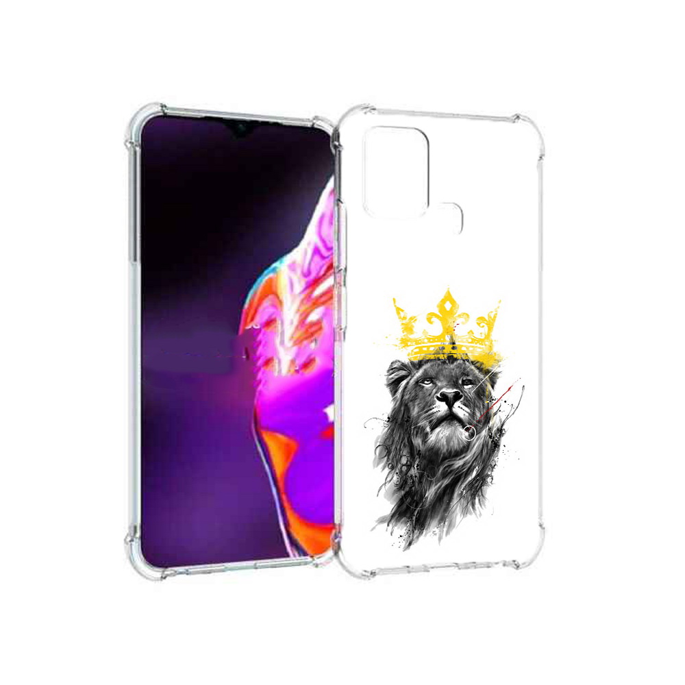 

Чехол MyPads Tocco для Infinix Hot 10s король-лев, Прозрачный, Tocco