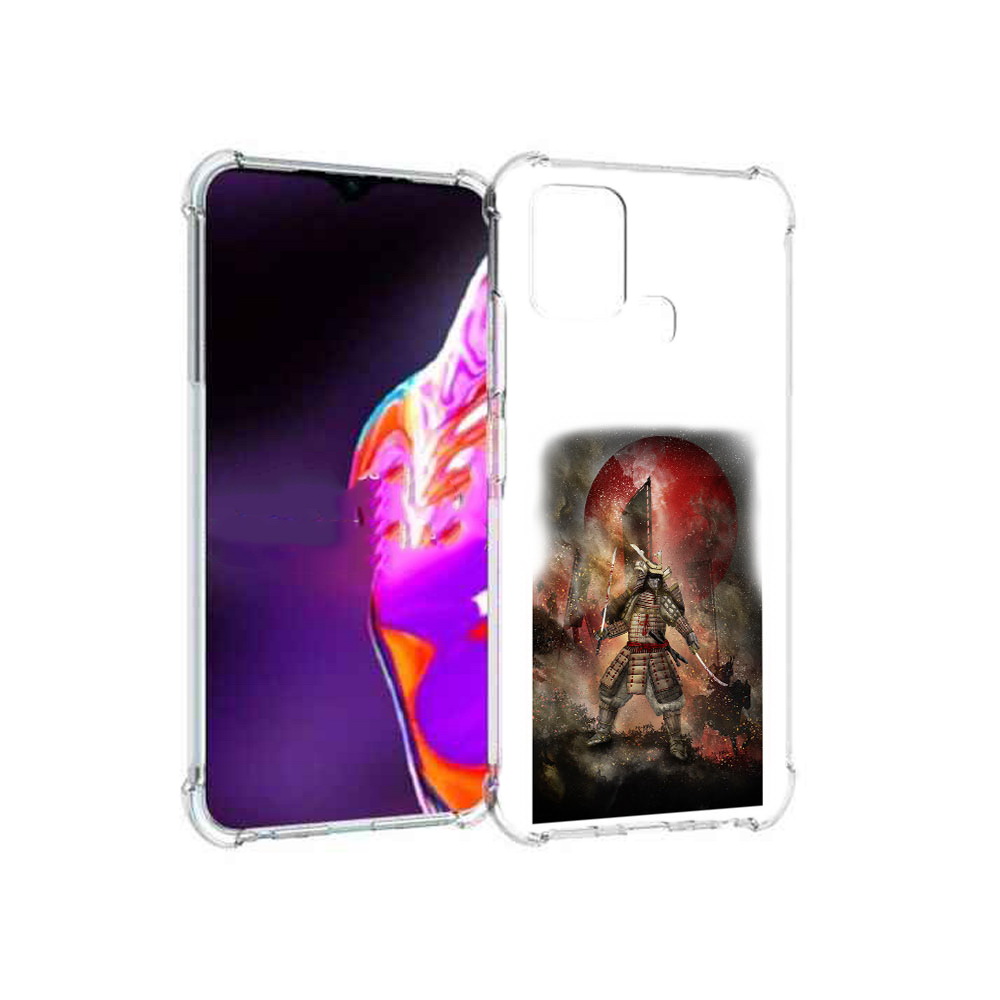 

Чехол MyPads Tocco для Infinix Hot 10s китайскийвоин, Прозрачный, Tocco