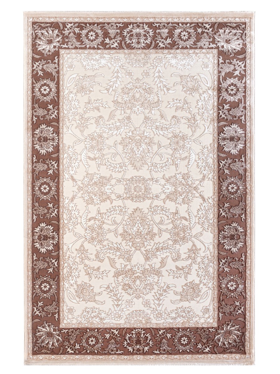 фото Ковер rixos 3866a прямой крем/корич 150x230 sofia rugs