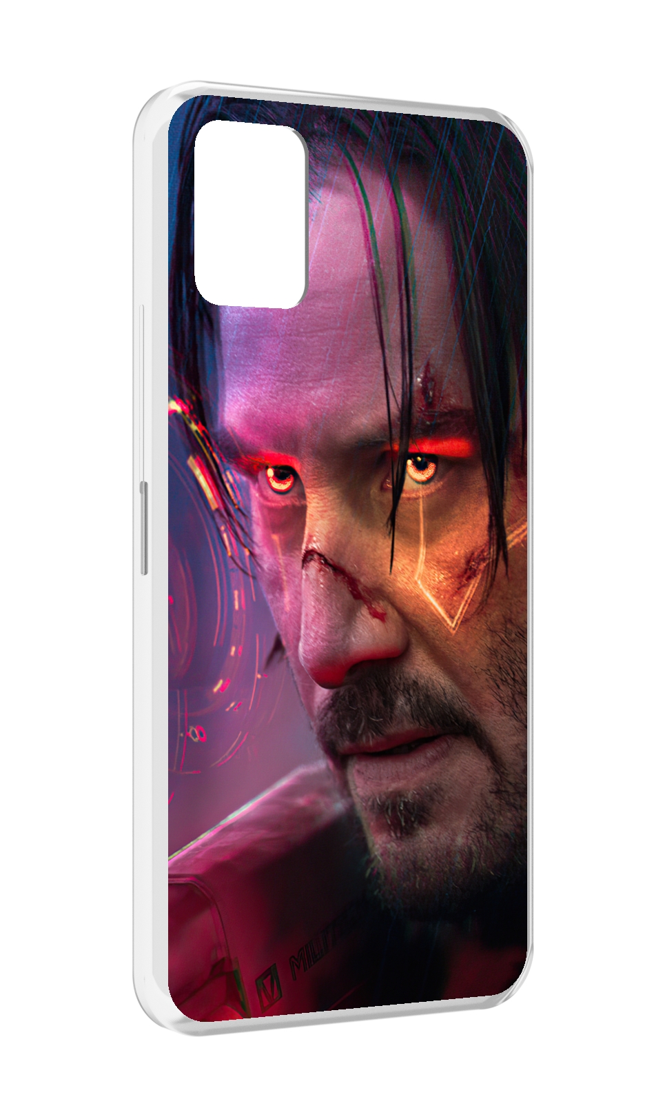 

Чехол MyPads cyberpunk 2077 Джонни Сильверхенд для Umidigi Power 5, Прозрачный, Tocco