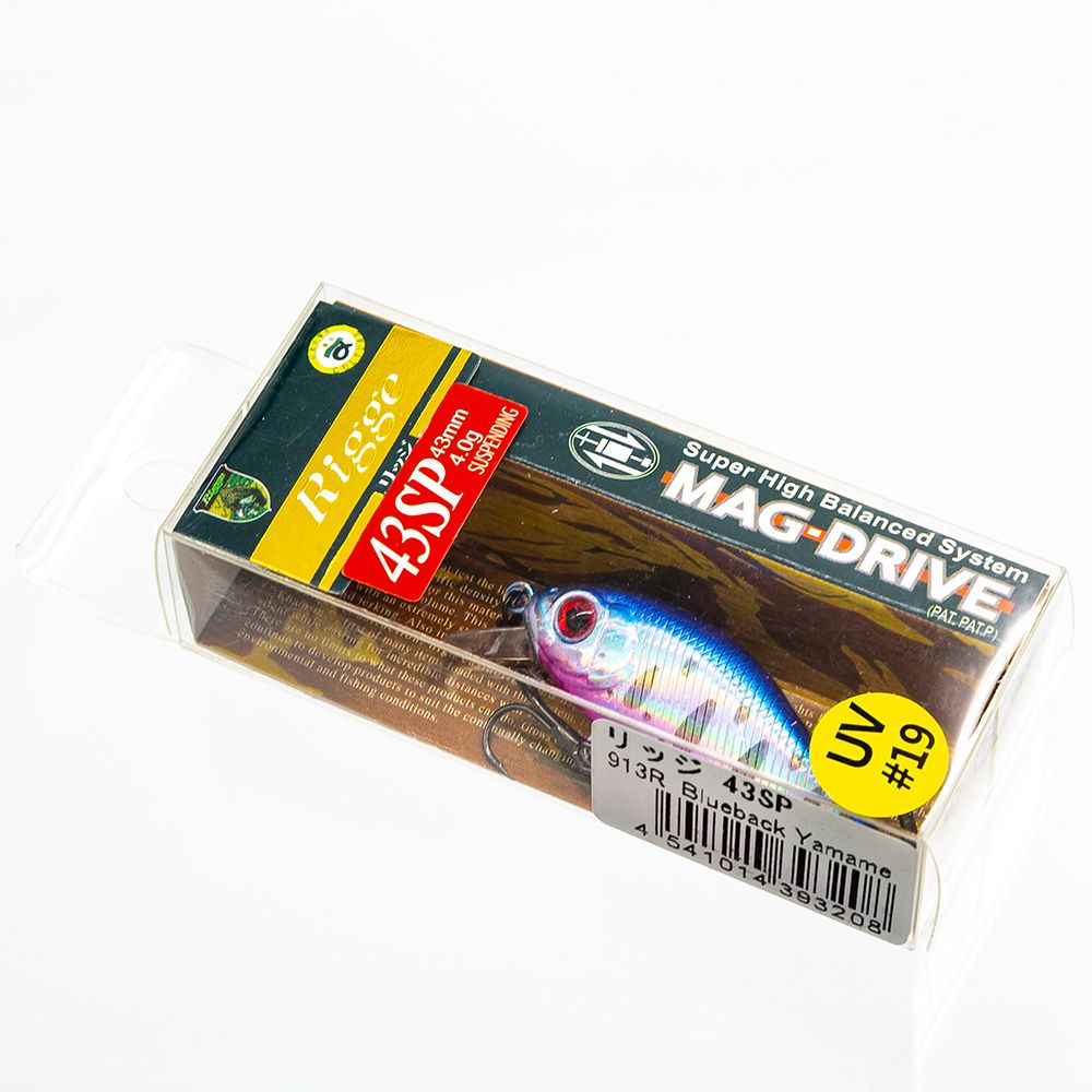 

Воблер Grows Culture Rigge 43sp uv19 43 мм 4 гр супендер до 0.6 м, Разноцветный, Rigge 43sp