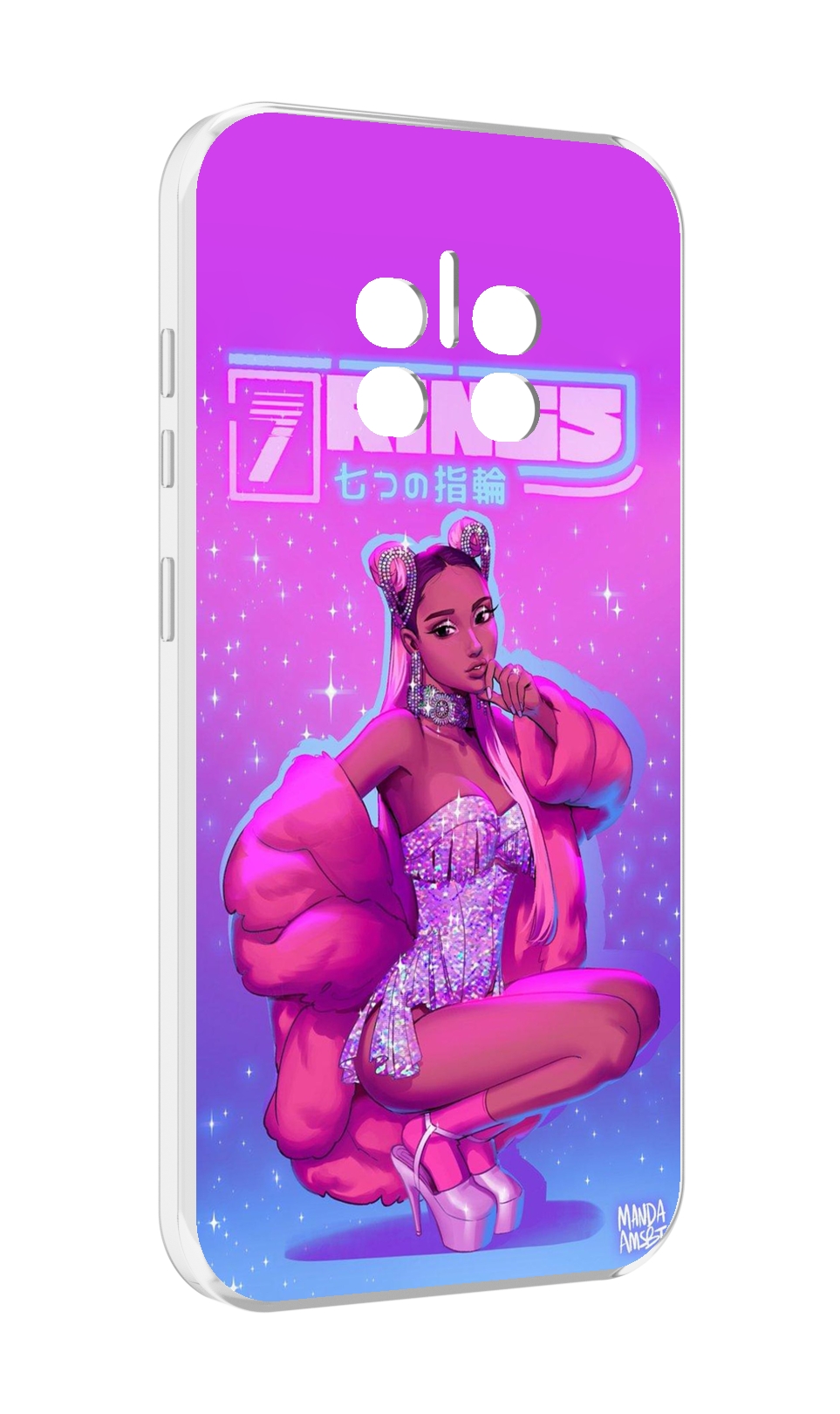

Чехол MyPads ариана-гранде для Doogee V11, Прозрачный, Tocco