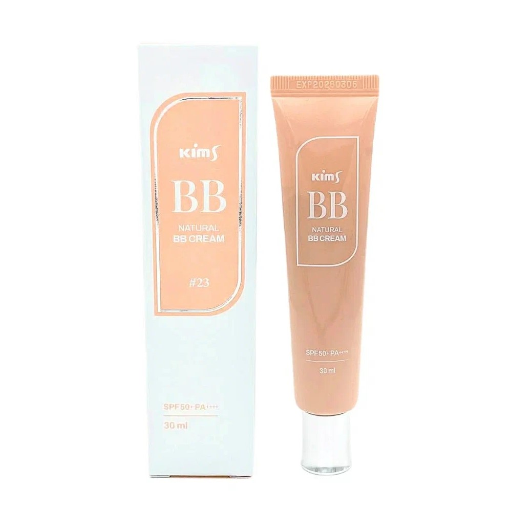 Многофункциональное BB-средство Kims Natural BB Cream SPF 50+ PA++++ #23 бежевый 30 мл мяч для кошек chomper natural перья бежевый 7 см 2 шт