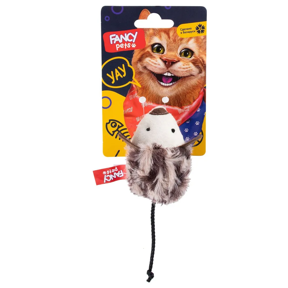 

Игрушка для кошек Fancy Pets Мышь 7см 2 шт